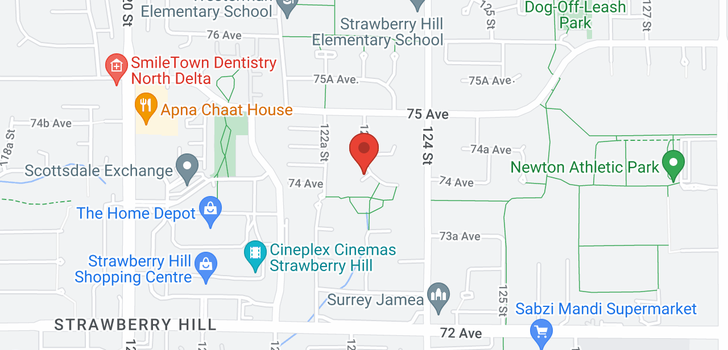 map of 12295 74 AVENUE